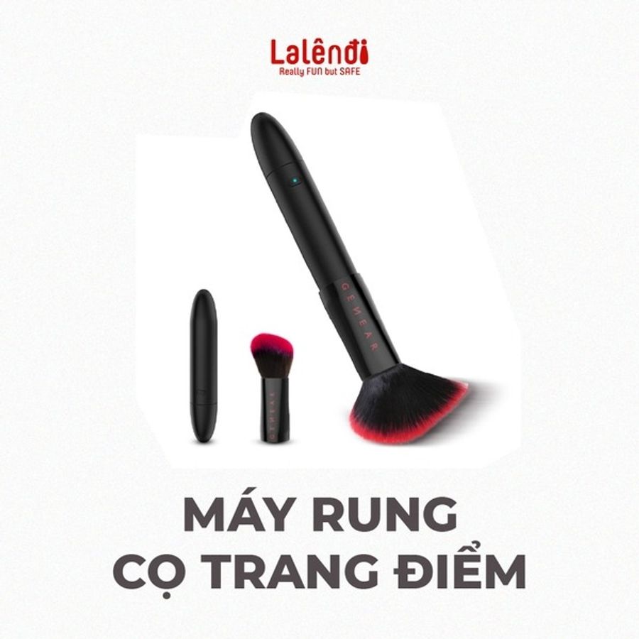 Máy massage nguỵ trang Bút Cọ Trang Điểm cao cấp dành cho nữ giới giải toả  nhiều chế độ rung  chính hãng