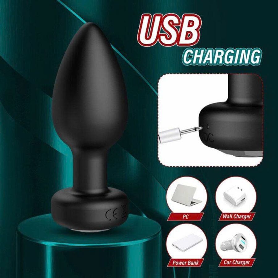 BUTTPLUG RUNG PANDA ĐIỀU KHIỂN TỪ XA 10 CẤP ĐỘ