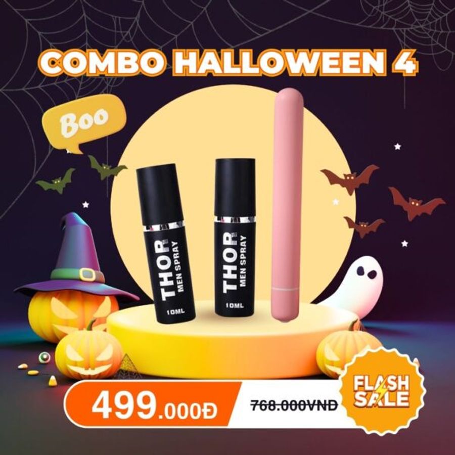 Combo Máy Rung Và Xịt Kéo Dài Thời Gian Chính Hãng