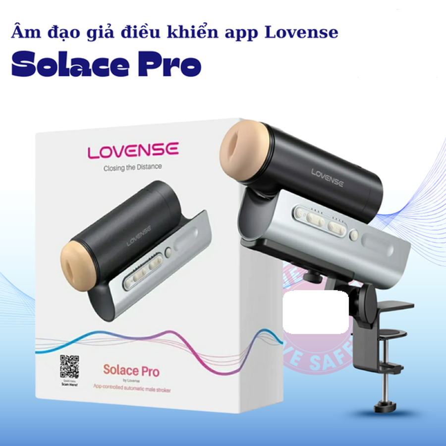 Âm Đạo Giả Tăng Khoái Cảm Lovense Solace Pro Điều Khiển App Chính Hãng