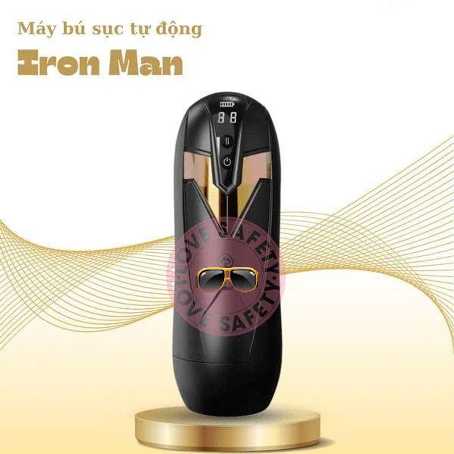 Âm Đạo Giả Iron Man 9 Chế Độ Rung Sục 375700