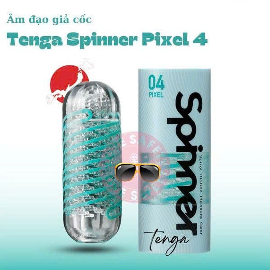 Âm Đạo Giả Cốc Tenga Spinner Pixel 4 Cho Nam Chính Hãng