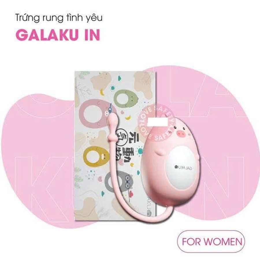 Trứng Rung Galaku Hình Thú Đa Chế Độ Rung Chính Hãng