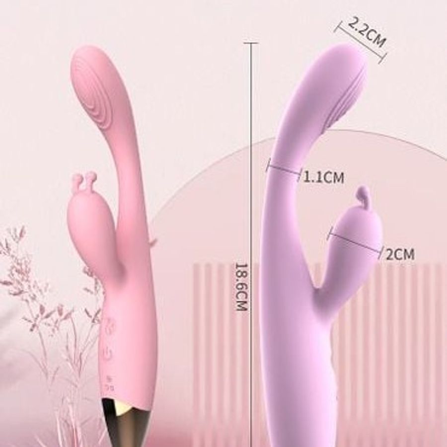 Dương Vật Giả Kích Thích Điểm G Born Tỏa Nhiệt Có Nhánh 12 Chế Độ Rung 377187