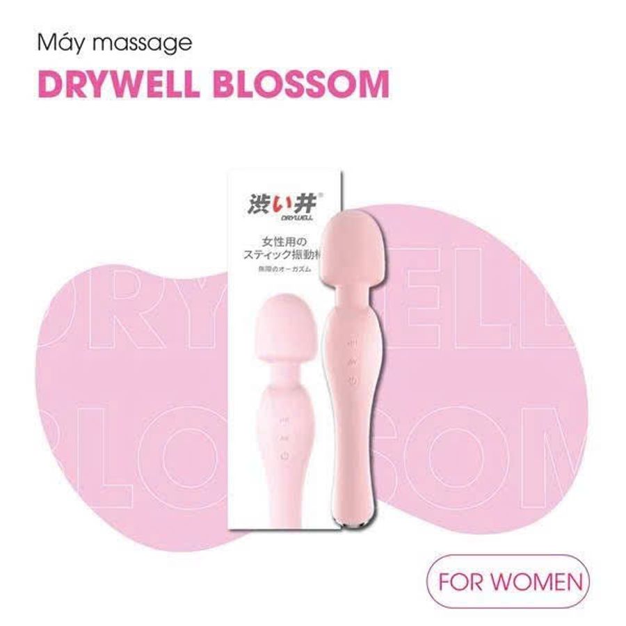 Chày Rung Kích Thích Điểm G Drywell Blossom 20 Chế Độ Rung dành cho nữ giới chính hãng