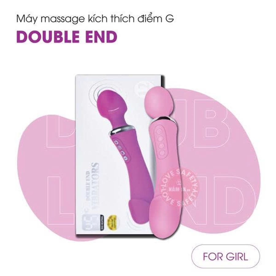 Chày Rung 12 Chế Độ Rung Double End Toả Nhiệt Chính Hãng