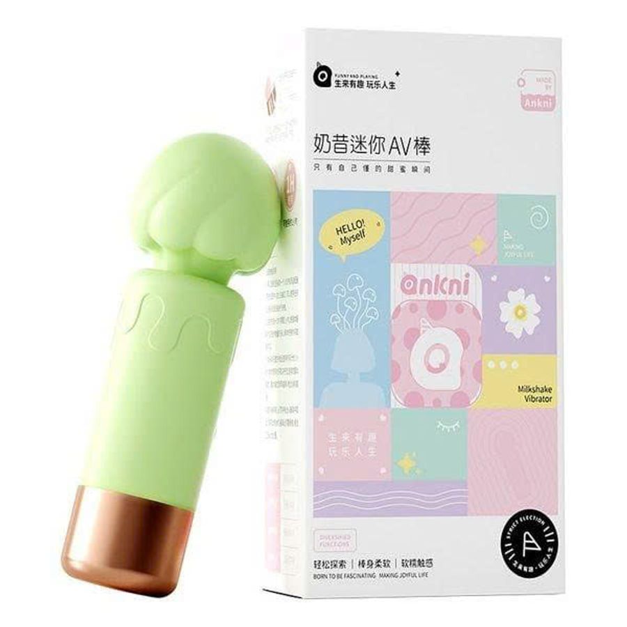 Chày Rung Đa Năng 10 Chế Độ Rung Ankni Cao Cấp Màu Chibi Siêu Cute Nhỏ Gọn