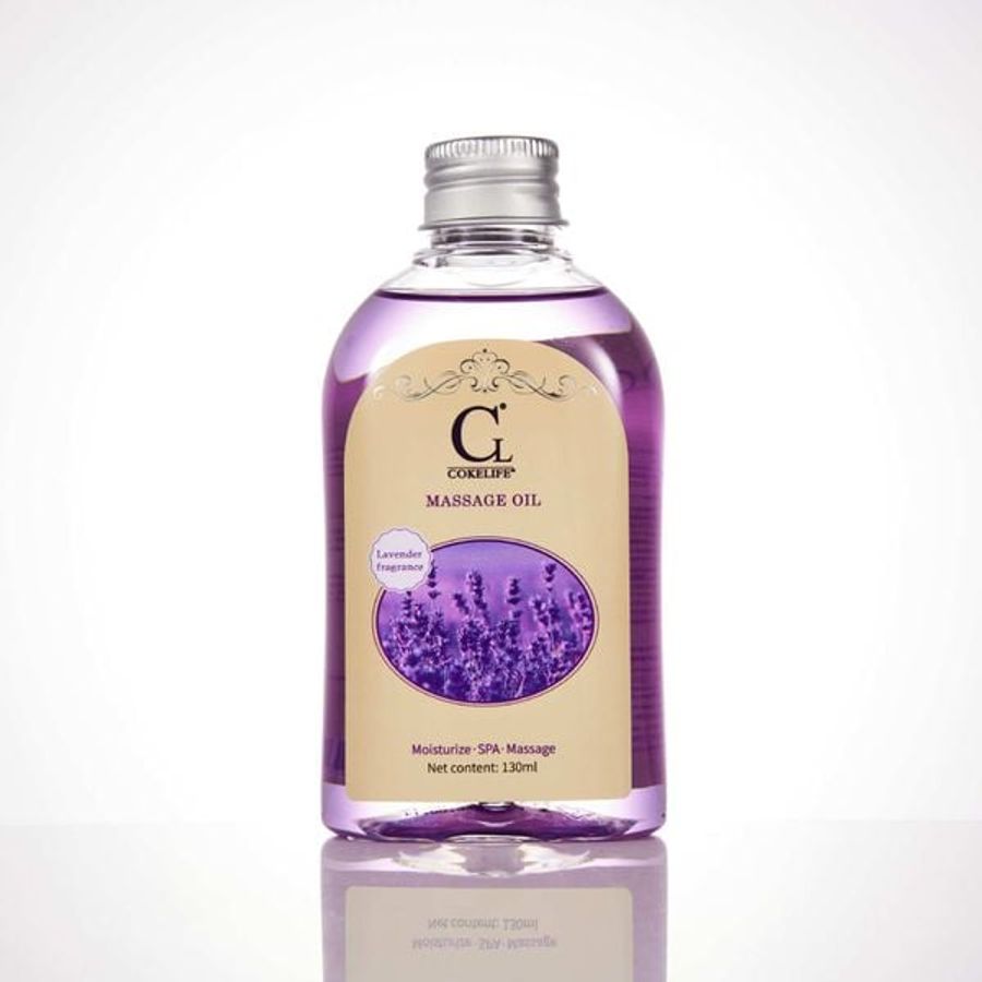 Gel Dầu Massage Body Cokelife Laveder Oil - Chai 130ml cho các cặp đôi chính hãng