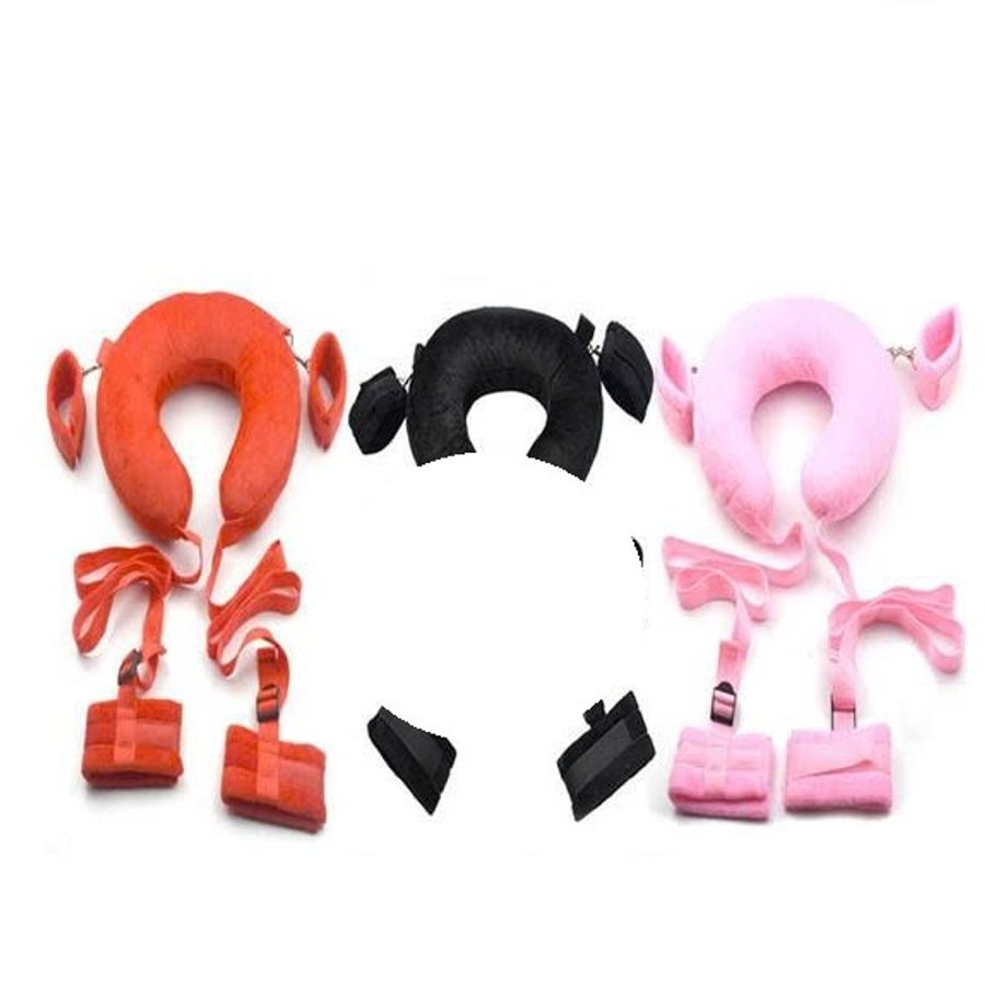 Set Khóa Tay Chân Có Gối Đầu - Đồ Chơi BDSM Chính Hãng