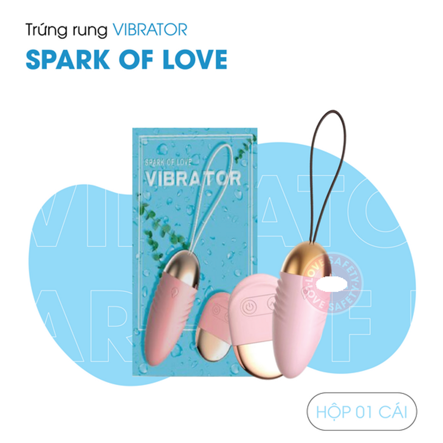 Trứng Rung Vibrator Spark Of Love 12 Chế Độ Rung 375729