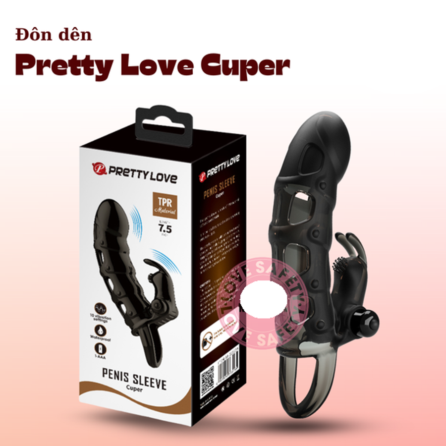 Đôn Dên Pretty Love Cuper Rung Nhánh Đầu Chống Tuột