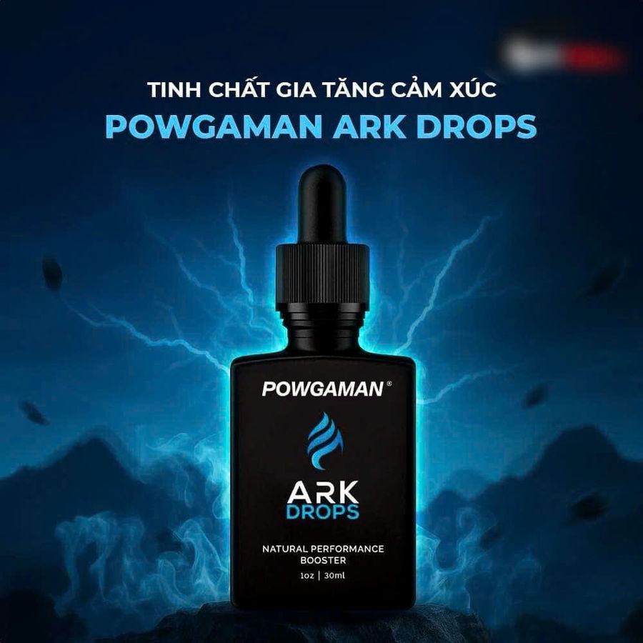 Tinh chất gia tăng cảm xúc Powgaman Ark Drops - Chai 30ml 378615
