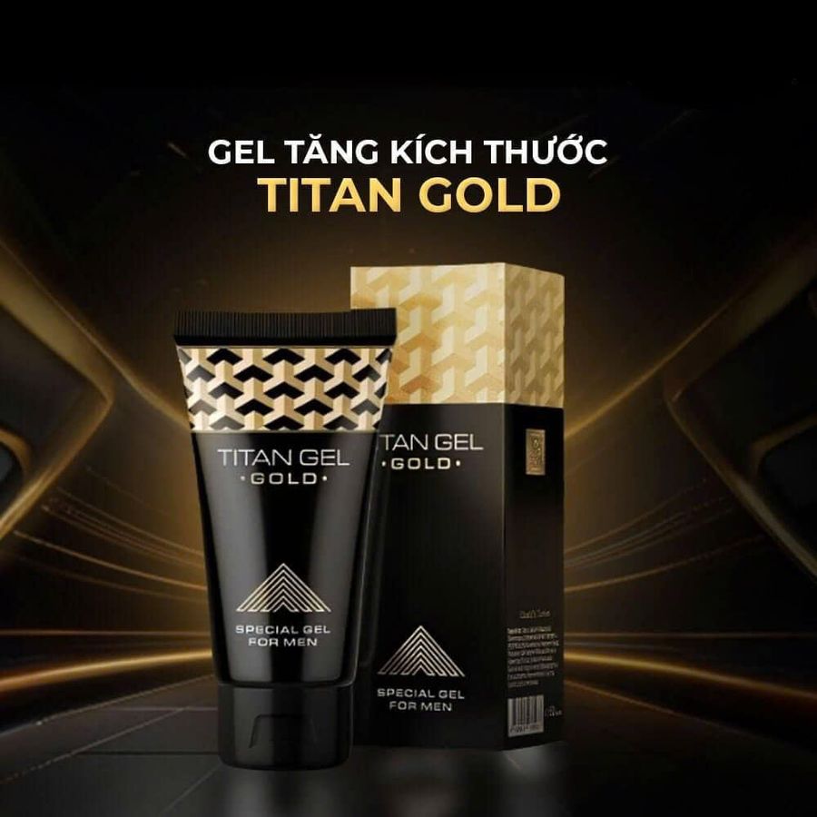 Gel bôi tăng kích thước cao cấp Titan Gold - Chai 50ml 378666