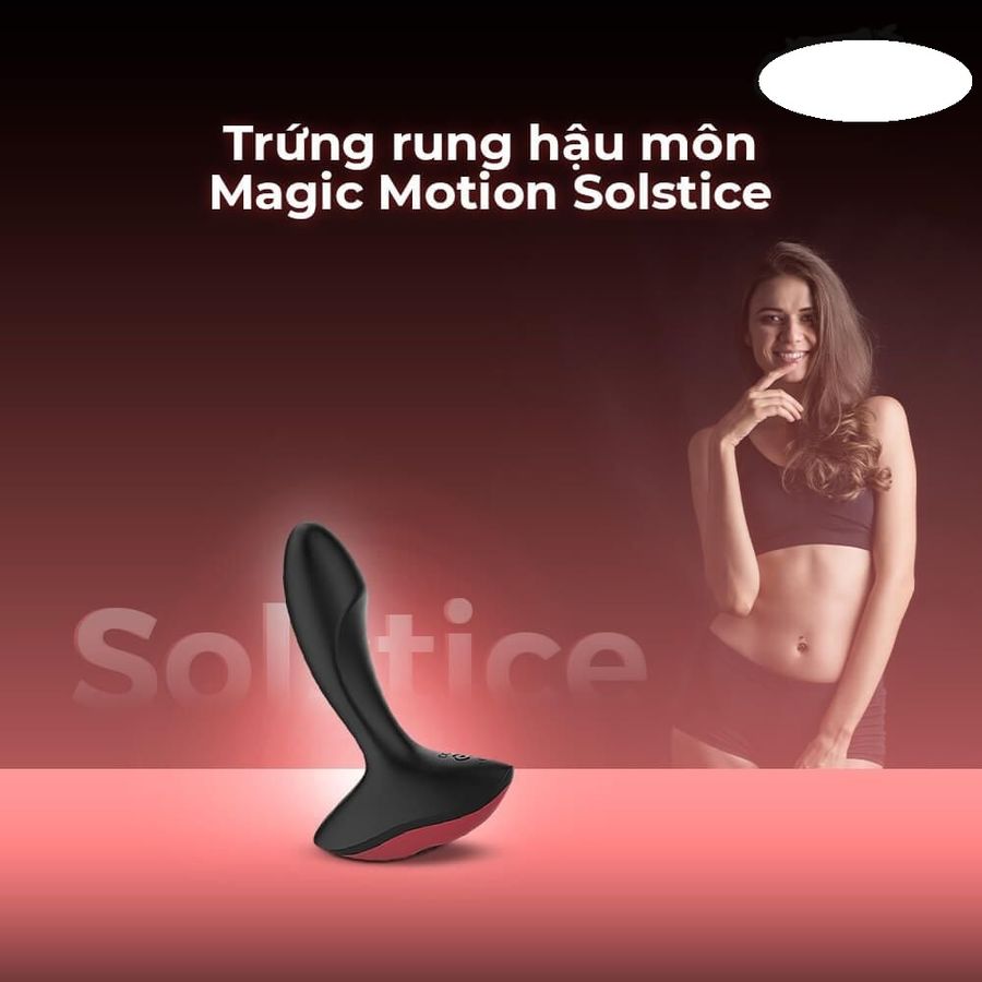 Trứng rung hậu môn Magic Motion Solstice cao cấp chính hãng