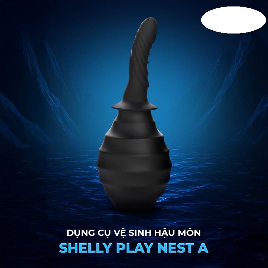 Dụng cụ vệ sinh hậu môn Shelly Play Nest A  cao cấp chính hãng