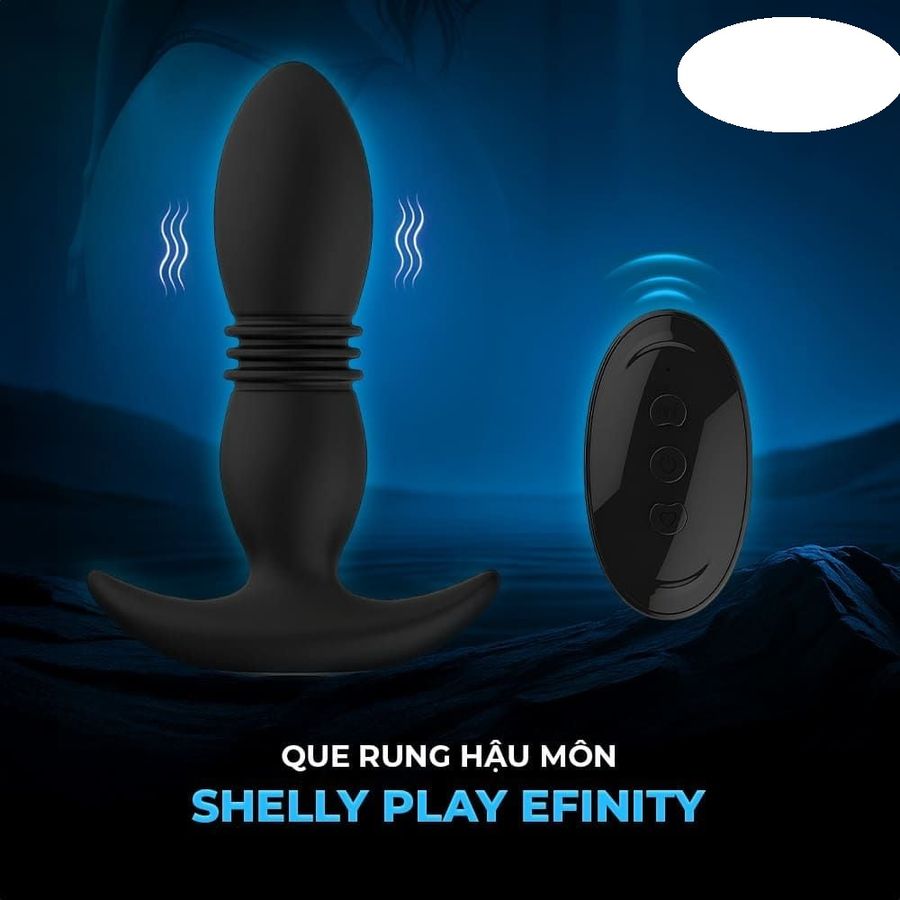 Que rung hậu môn Shelly Play Efinity cao cấp chính hãng