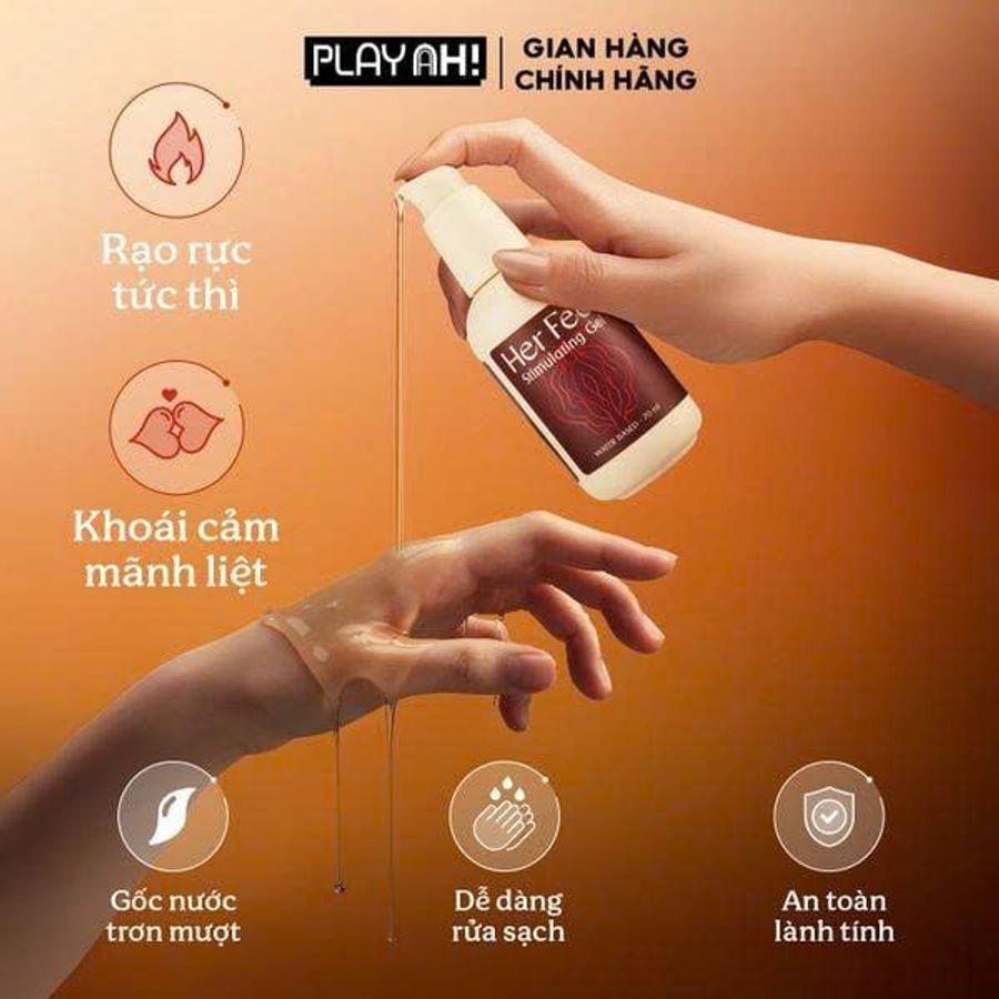 Gel Bôi Tăng Khoái Cảm Her Feel Stimulating Cao Cấp Chính Hãng