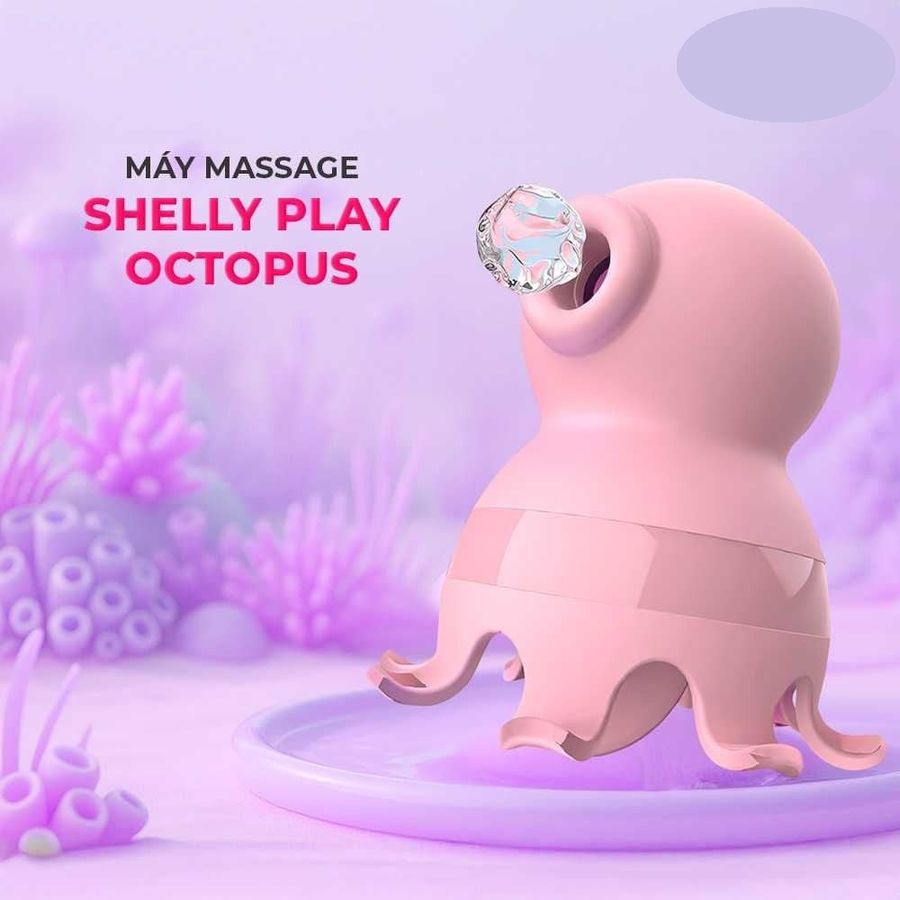 Máy massage đa chức năng hình bạch tuộc Shelly Play Octopus