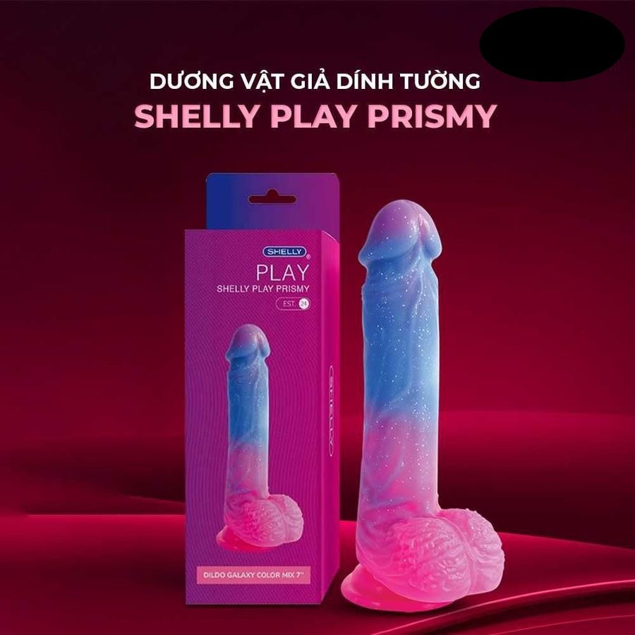 Dương vật giả dính tường Shelly Play Prismy 14.5cm cao cấp chính hãng 381807