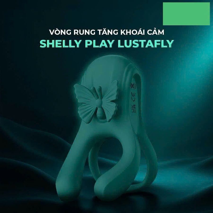 Vòng rung tăng khoái cảm kéo dài thời gian dành cho nam Shelly Play Lustafly