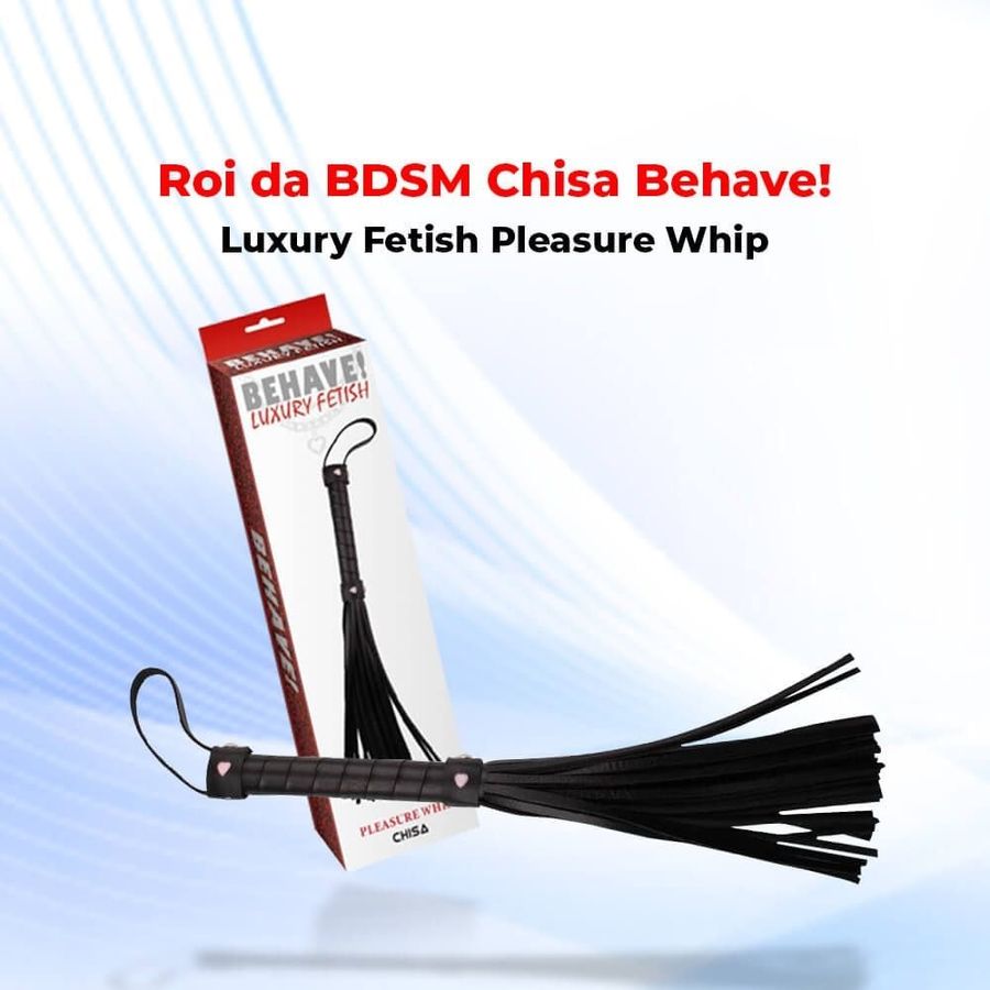 Roi da BDSM Chisa Behave! Luxury Fetish Pleasure Whip 382371