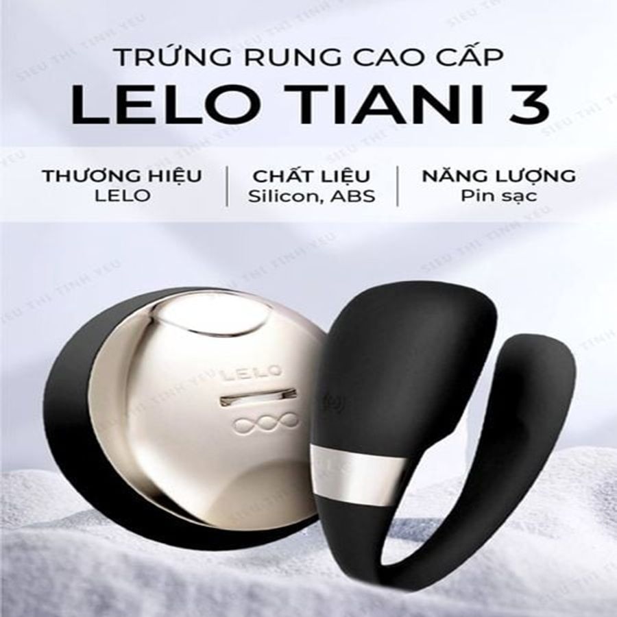 ( CÓ VIDEO ) Trứng rung điều khiển app đa quốc gia cao cấp LeLo Tiani 3