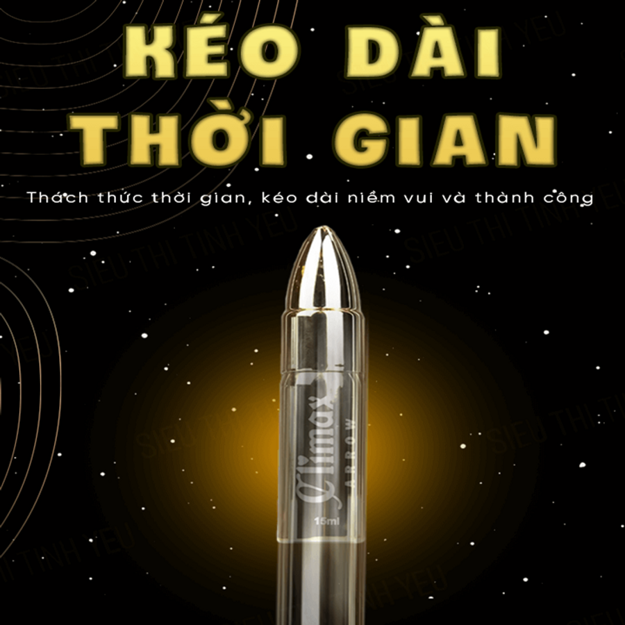 Chai xịt kéo dài thời gian nam giới lâu ra OLO Climax Arrow 15ml