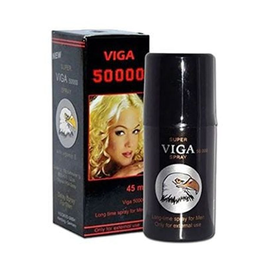 Chai xịt kéo dài thời gian lâu ra dành cho nam giới Super Viga 50000 Spray 45ml