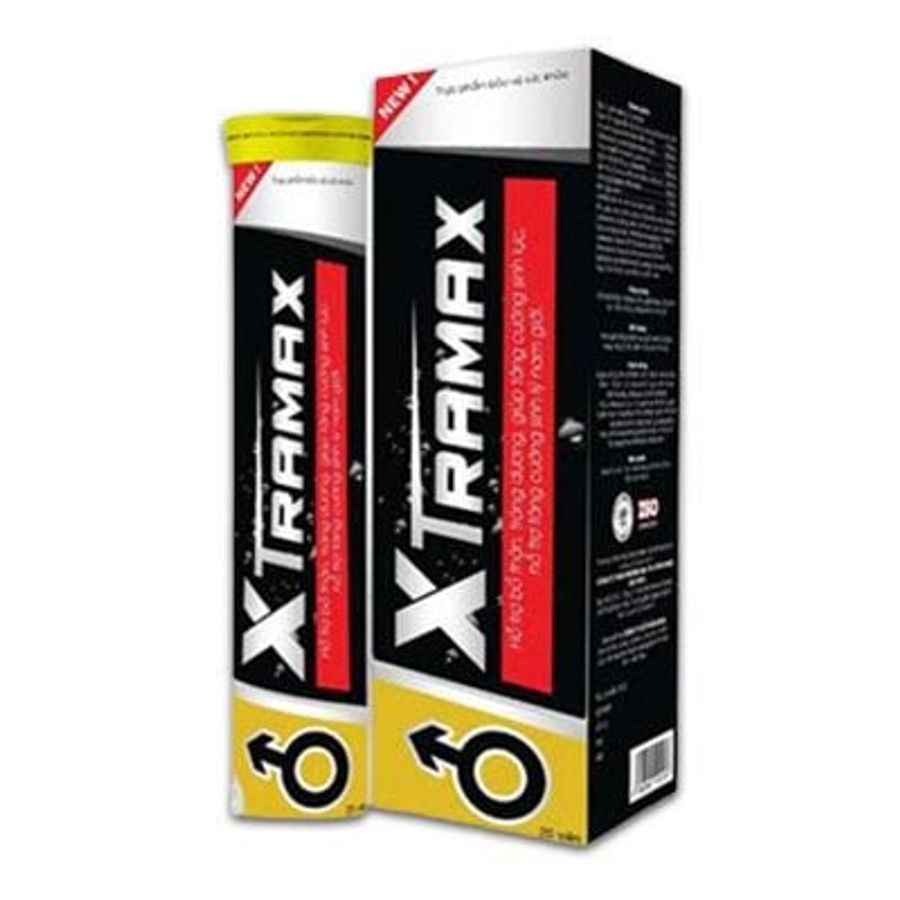 Viên Sủi bổ thận tráng dương tăng cường sinh lý Xtramax 15 Viên
