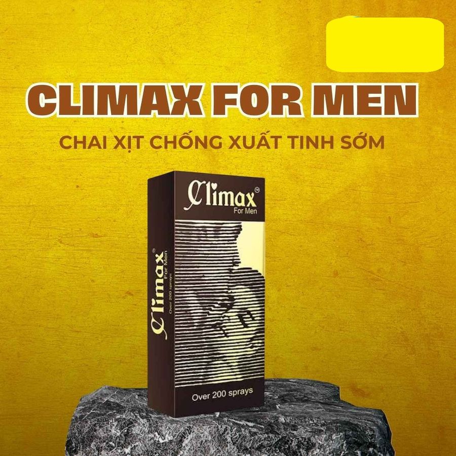 Chai xịt kéo dài thời gian lâu ra cho nam Climax For Men Chính Hãng