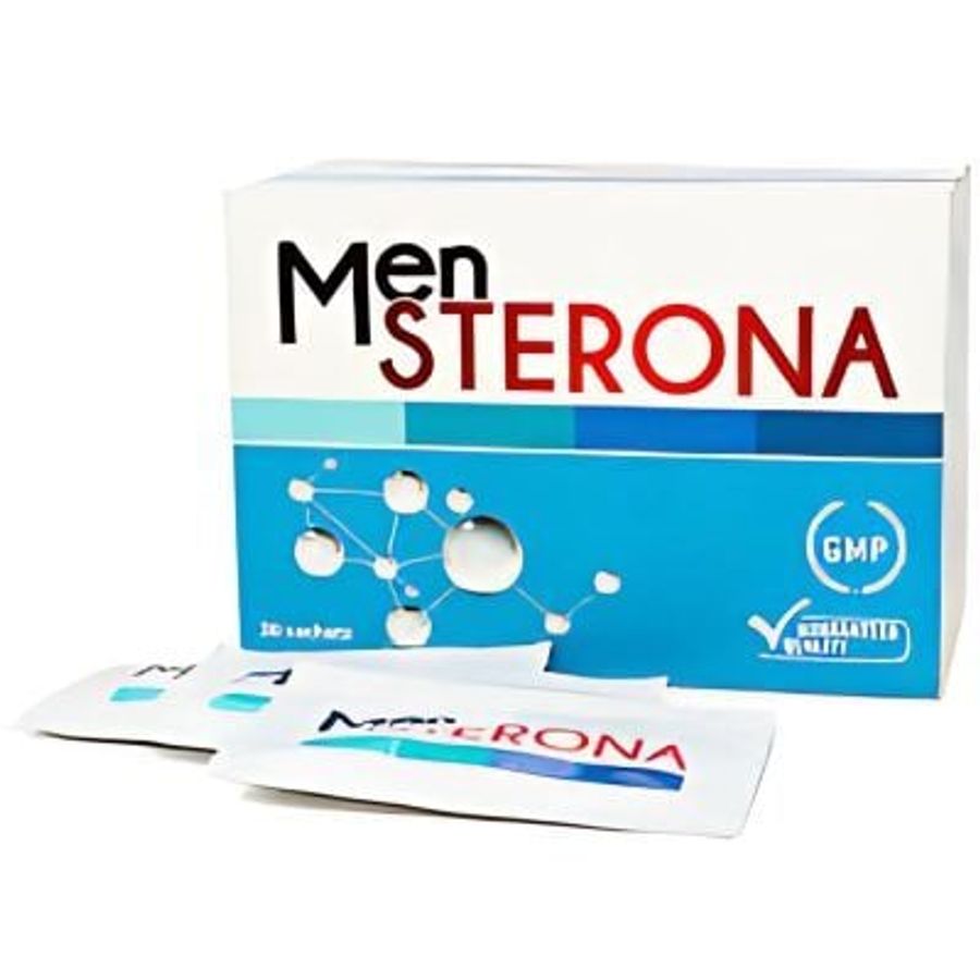 Viên uống bổ thận tráng dương tăng cường sinh lý Men Sterona Hỗ Trợ Tăng Cường Sinh Lý Nam (Hộp 30 gói)