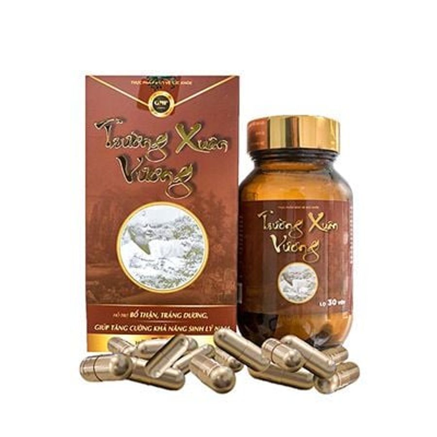 Viên uống bổ thận tráng dương tăng cường sinh lý Trường Xuân Vương hộp 30 viên