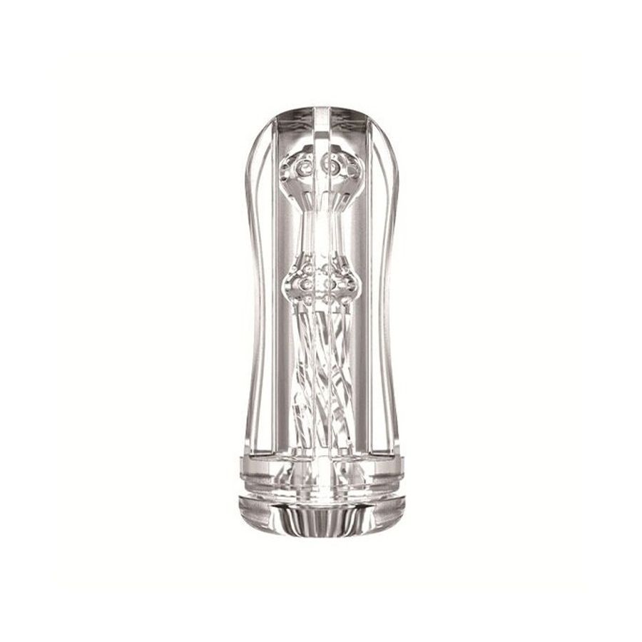 Cốc âm đạo giả trong suốt Trail II dài 16cm với độ co giãn