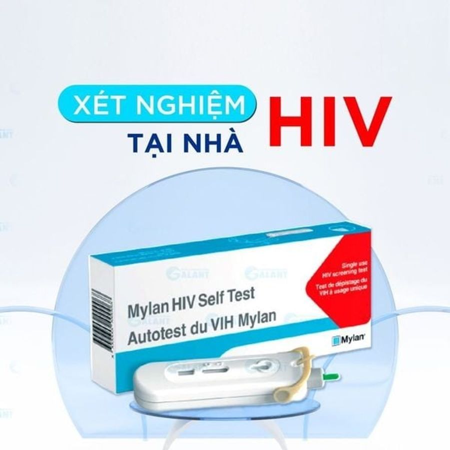 Que Thử HIV Tại Nhà Nhận Kết Quả Nhanh Chóng Mylan HIV Self Test