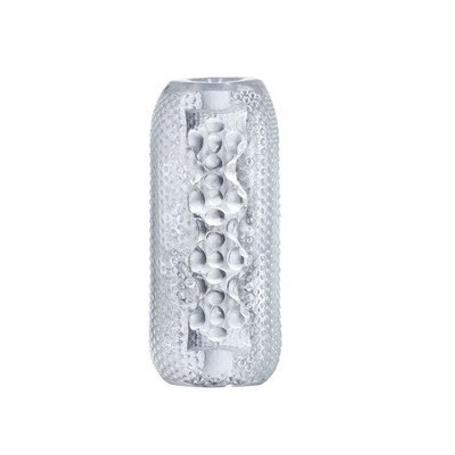 CỐC ÂM ĐẠO GIẢ trắng trong suốt silicon mềm dẻo dài 14cm