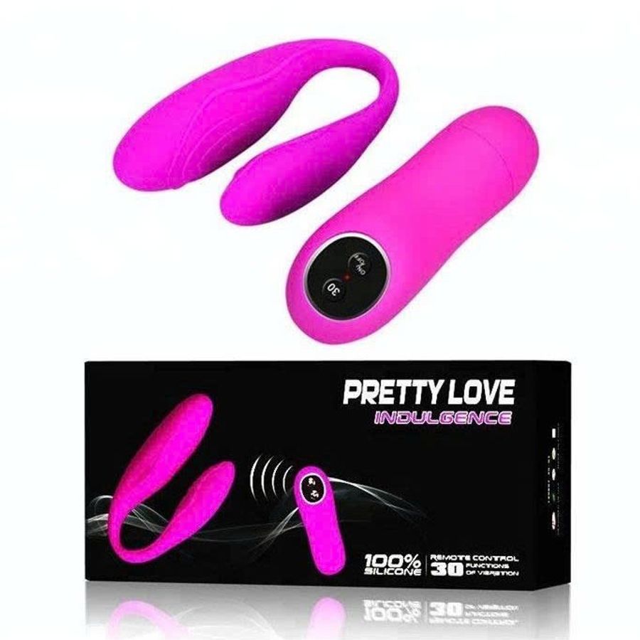 Trứng rung silicon 30 tần số 2 đầu Pretty Love dài 95mm