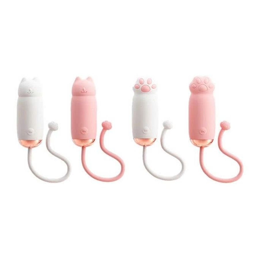 Trứng rung mini điều khiển từ xa hình mèo dễ thương