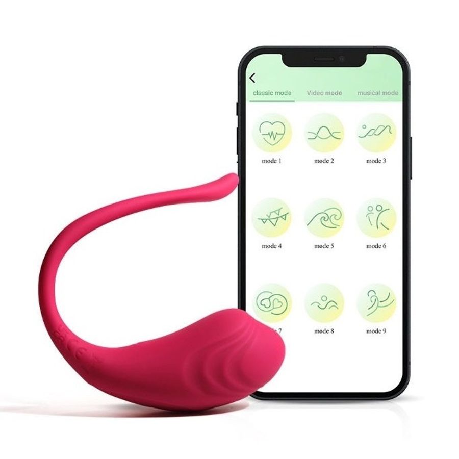 Trứng rung điều khiển từ xa có độ ồn thấp dài 10.2cm