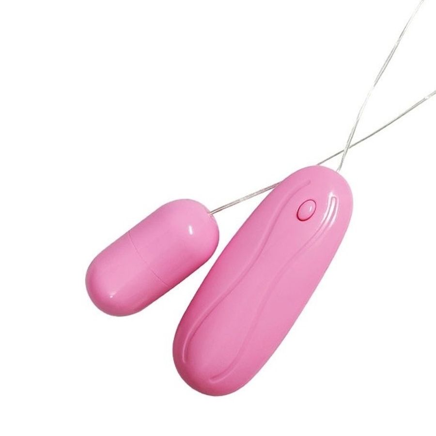 Trứng rung bằng nhựa dài 5cm điều chỉnh bằng nút bấm