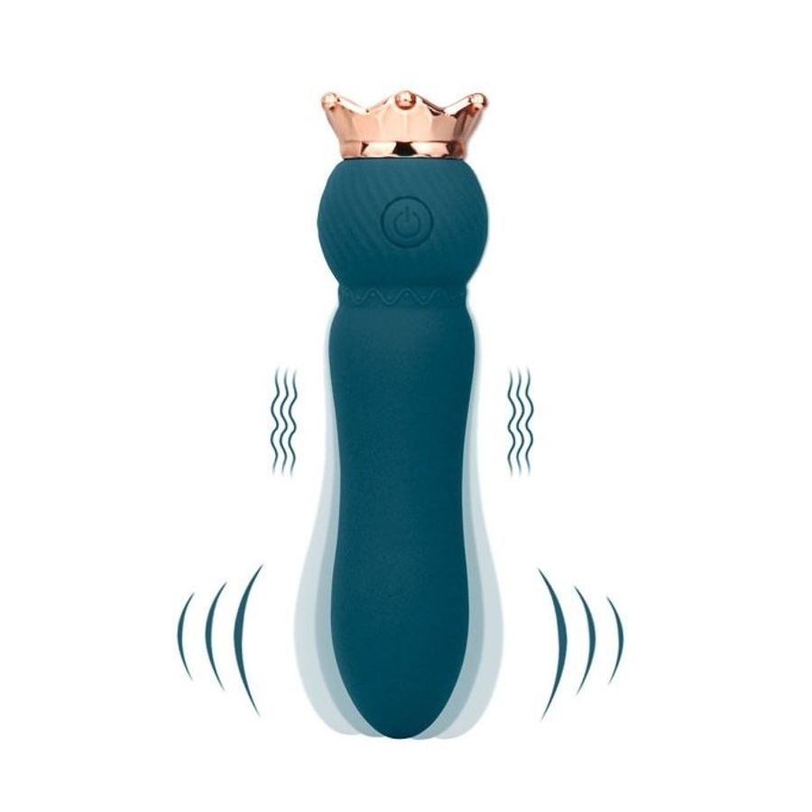 Trứng rung hình viên đạn gắn vương miện dài 12.6cm