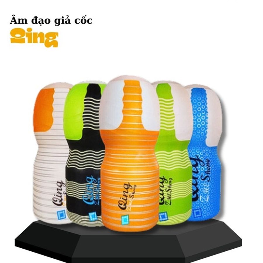 Âm Đạo Giả Cốc Qing - Silicone Mềm Mại 