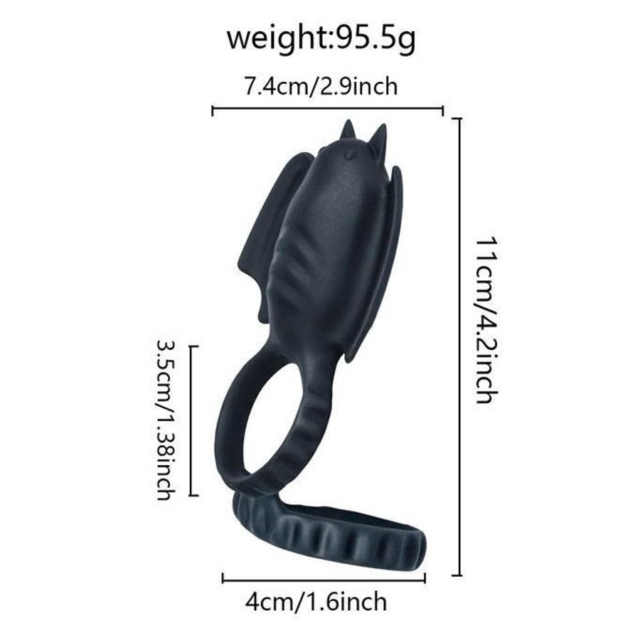 Vòng đeo dương vật rung ngụy trang con rơi đường kính 4cm