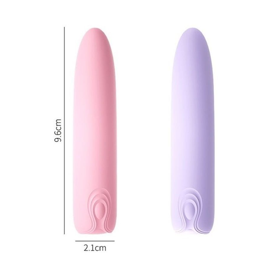 Máy massage cho nữ có 10 chế độ rung nhỏ gọn dài 9.6cm