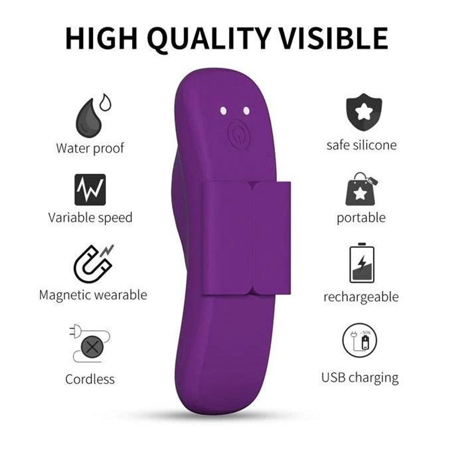 Máy rung âm vật có 10 tần số dài 96mm sạc điện