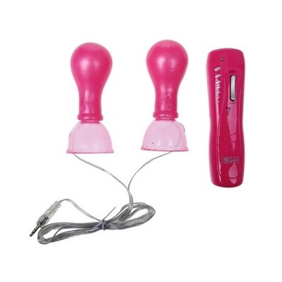 Máy rung hút núm vú silicon điều khiển có dây dài 8.3cm