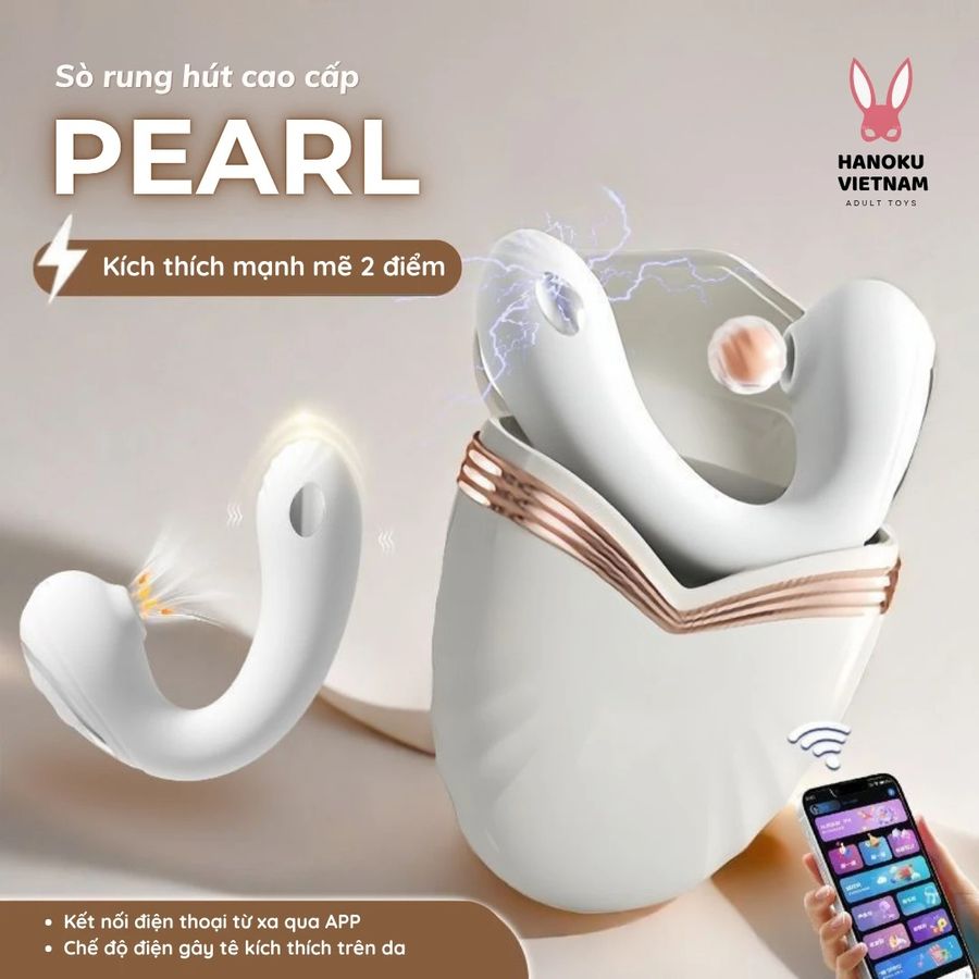 (Có video)Trứng rung 2 đầu có đầu hút cao cấp điều khiển qua App
