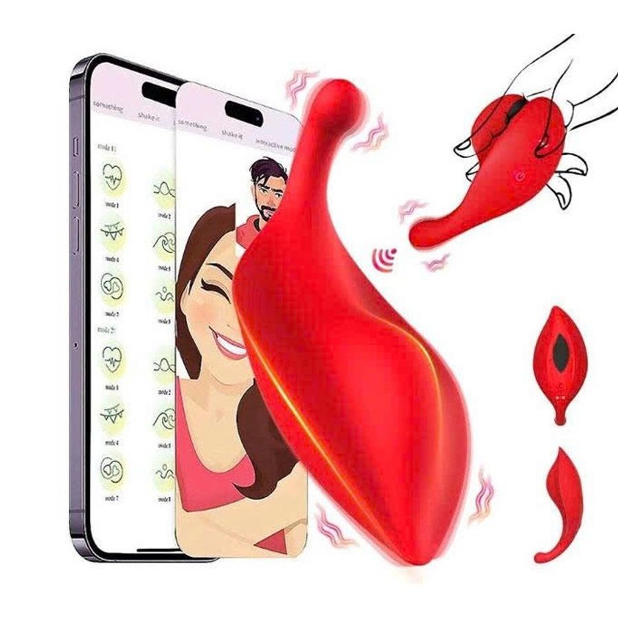 Quần lót silicon có 10 tần số rung điều khiển từ xa