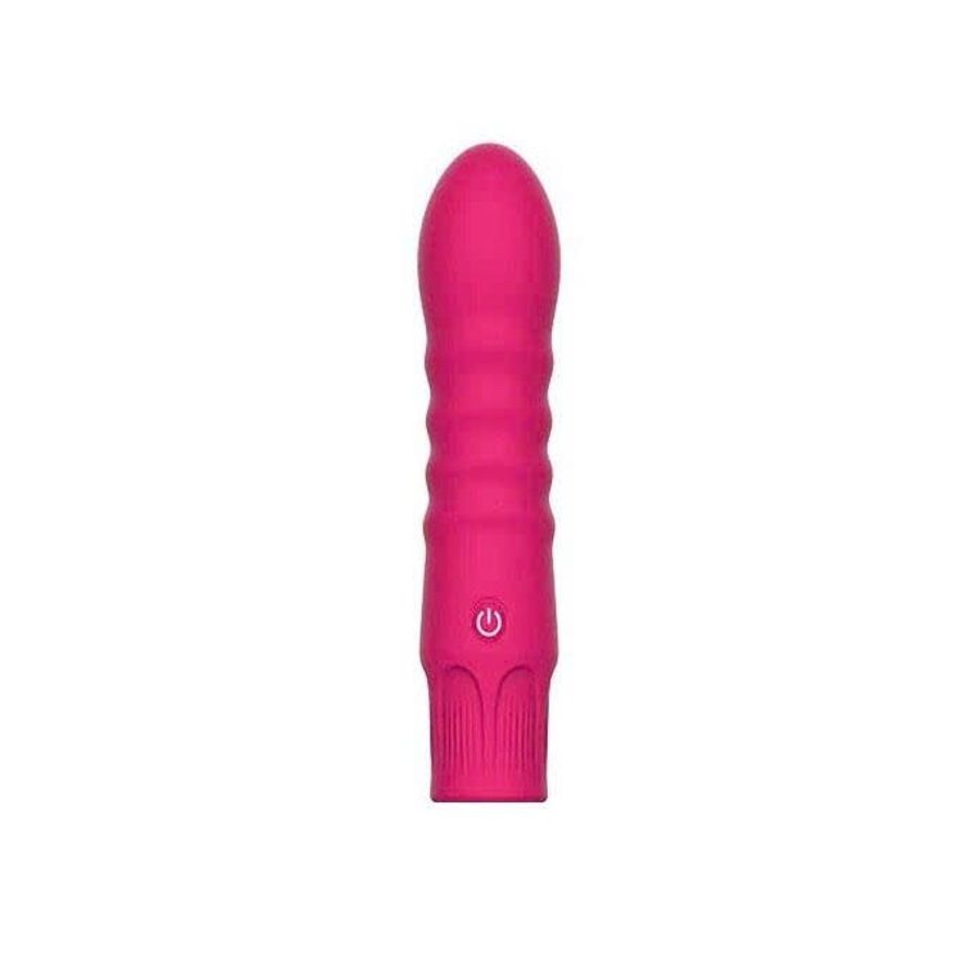 Máy rung mini ngụy trang cây nấm hồng dài 11cm sạc điện