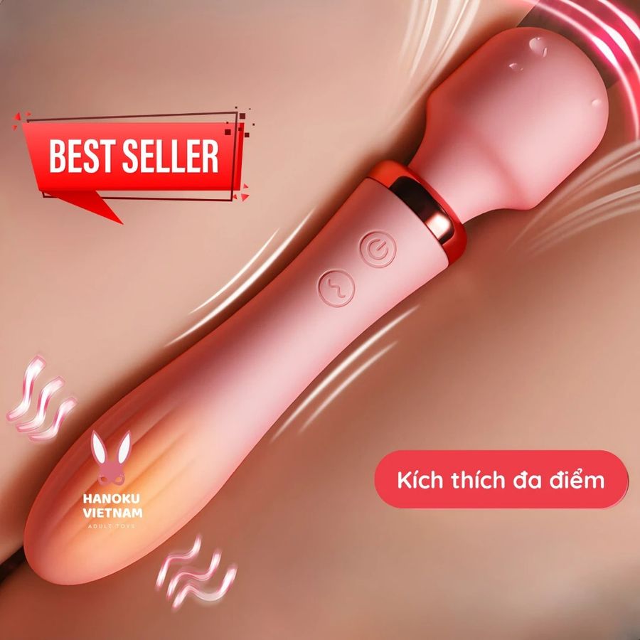 (Có video) Chày rung massage kích thích điểm G cực mạnh Harmony