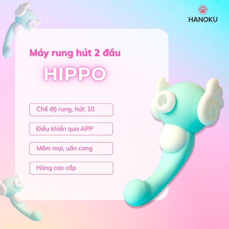(Có video) Trứng rung hai đầu cá ngựa thần tốc lốc xoáy cực mạnh